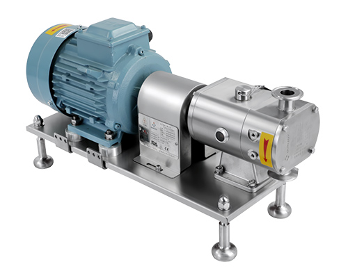 Rotary pump with Speed reducer gear box